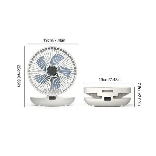 CoolWinds™ - Wandmontierbarer tragbarer Ventilator