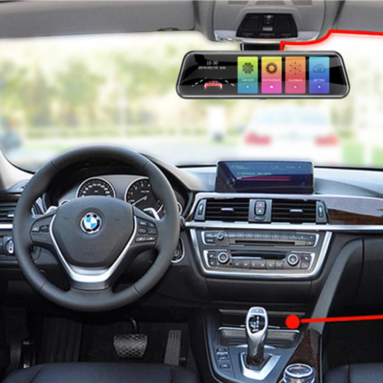 VisionDrive™ - Auto-Spiegelkamera 4K - Apple CarPlay und Android Auto