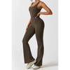 Beatrice™ - Ausgestellter Jumpsuit mit V-Rücken