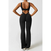 Beatrice™ - Ausgestellter Jumpsuit mit V-Rücken