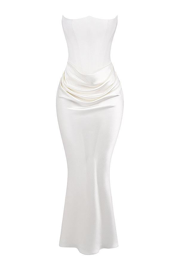 Zelia™ | Elegantes Strapless-Korsett-Maxikleid