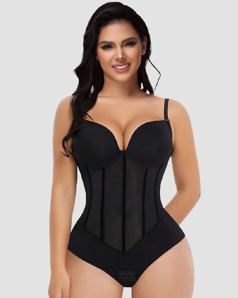 Moana™ – Verführerischer Shaping-Bodysuit mit tiefem Rückenausschnitt