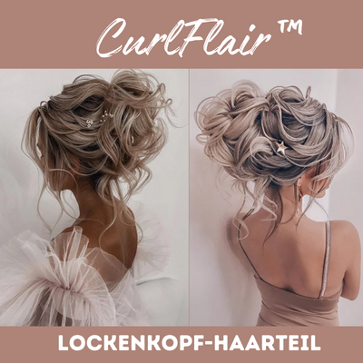 CurlFlair™ | Lockenkopf-Haarteil - 1+1 GRATIS