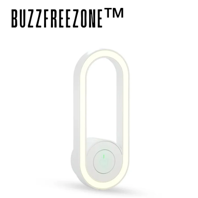 1+1 GRATIS | BuzzFreeZone™ | Ultraschall-Mückenabwehrgerät