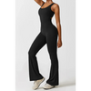 Beatrice™ - Ausgestellter Jumpsuit mit V-Rücken
