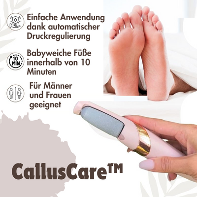 CallusCare™ - Elektrische Fußfeile | 50% RABATT