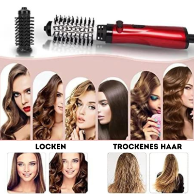 SwirlStyle™ | 3-in-1 Rotierende Haarglätter-Bürste | 50% RABATT