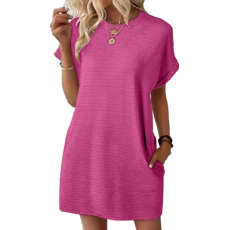 Tabea™ - Sommer T-Shirt-Kleid mit Taschen