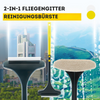 DualShine™ – 2-in-1 Reinigungsbürste für Glänzende Fliegengitter