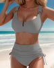Lucina™ - Schmeichelndes Bikini-Set mit High-Waist-Slip