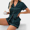 Lorin™ - Pyjama-Set | Bequemer Satin-Pyjama mit kurzer Hose