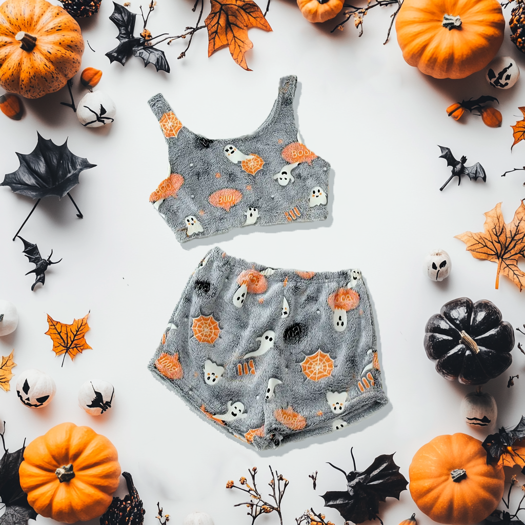 SpookSnug™ - Gruseliges Pyjama-Set