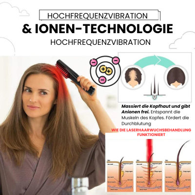 50% Rabatt | HairRejuv™ - Multifunktionale Haarwachstumskamm | Kein Haarausfall mehr!