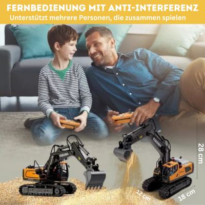 DirtDiggers™️ | Ferngesteuertes Bagger-Spielzeug