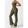 Beatrice™ - Ausgestellter Jumpsuit mit V-Rücken