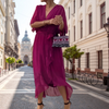 Marika™ - Chiffonkleid mit V-Ausschnitt