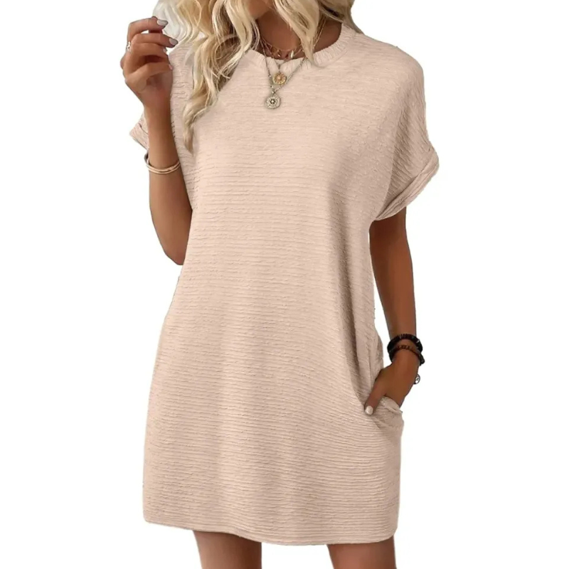 Tabea™ - Sommer T-Shirt-Kleid mit Taschen