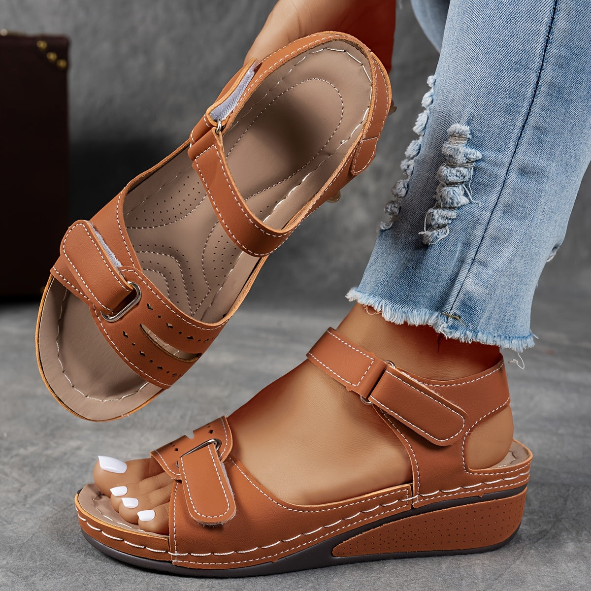 Amaris™ – Stylische Komfortsandalen mit orthopädischer Unterstützung