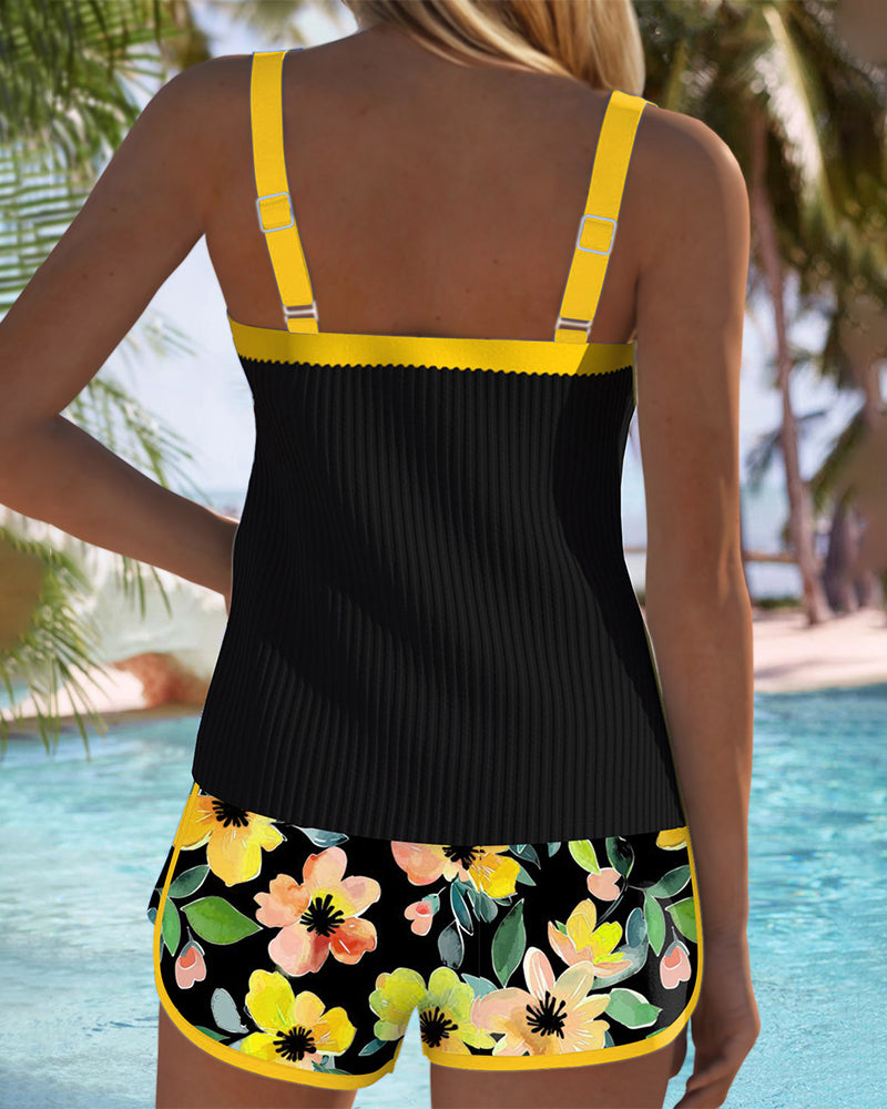 Nuala™ – Feminines Tankini-Set mit floraler Leichtigkeit