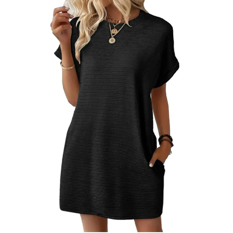 Tabea™ - Sommer T-Shirt-Kleid mit Taschen
