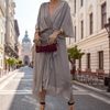 Marika™ - Chiffonkleid mit V-Ausschnitt