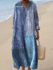 Rabea™ – Luftiges Patchwork-Maxikleid mit Strandflair