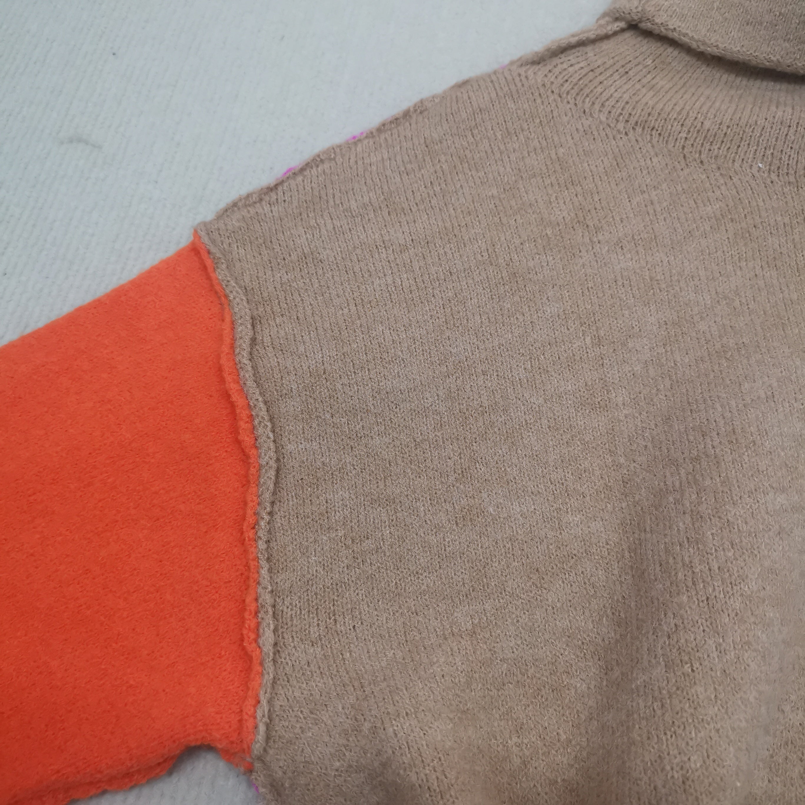 Gretta™ - Rollkragenpullover mit Farbblockmuster