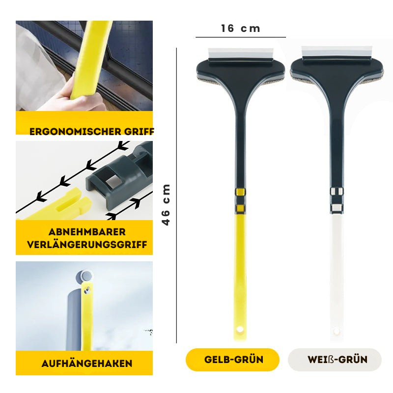 DualShine™ – 2-in-1 Reinigungsbürste für Glänzende Fliegengitter