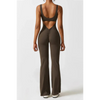 Beatrice™ - Ausgestellter Jumpsuit mit V-Rücken