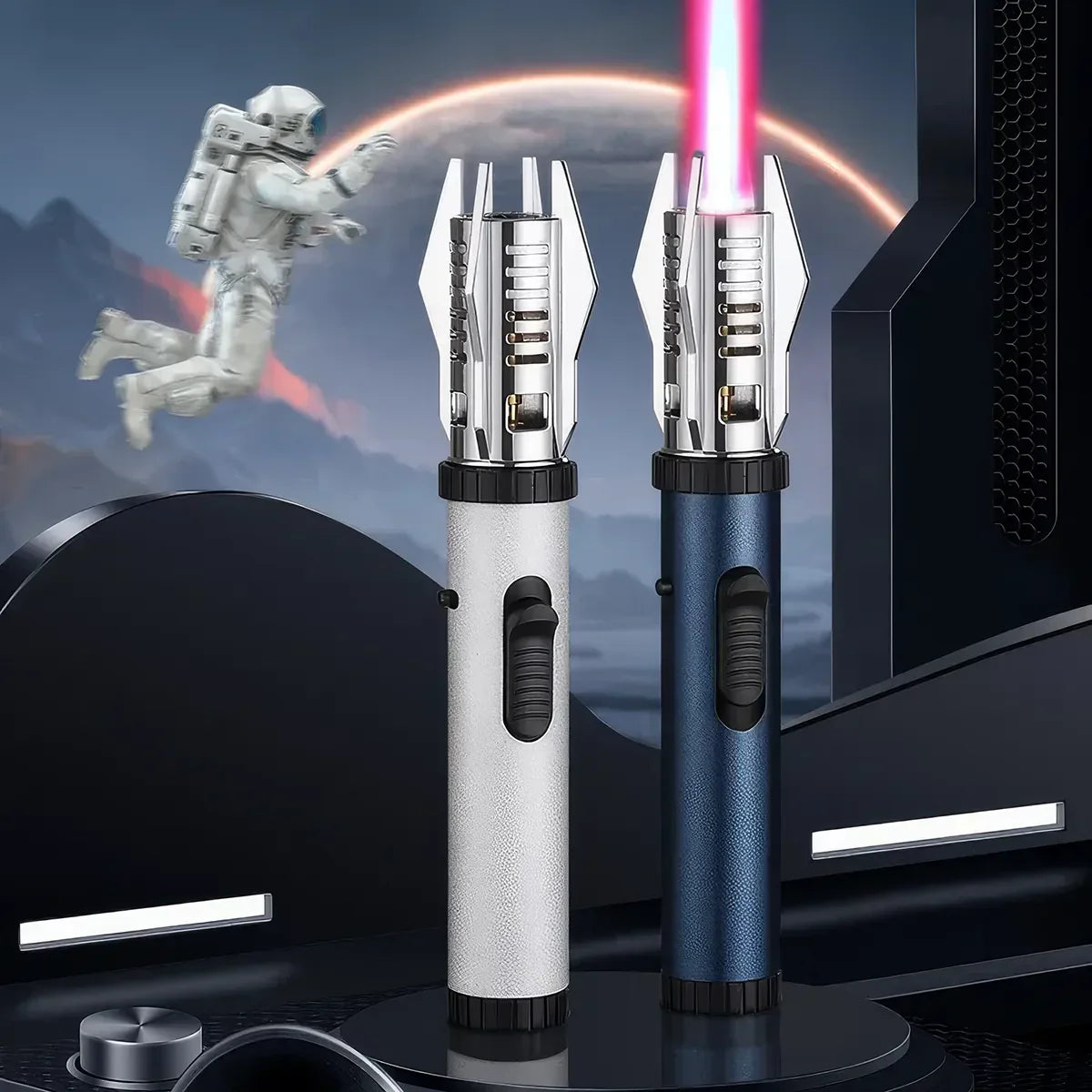 AstralSaber™ - 360° Outdoor Winddichtes Sturmfeuerzeug