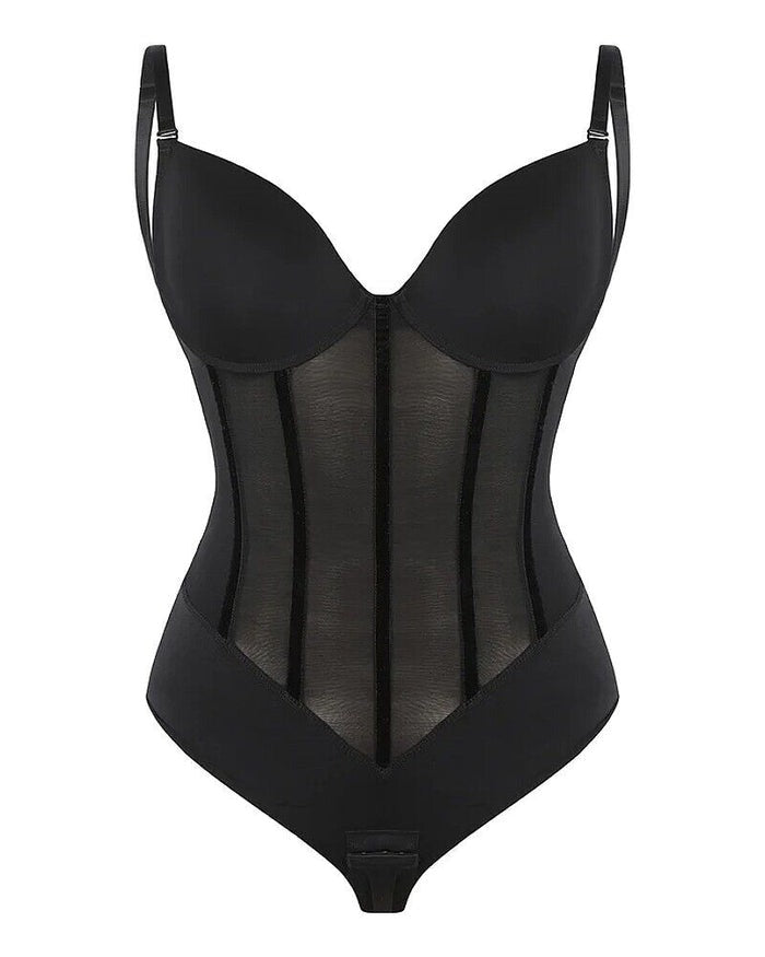 Moana™ – Verführerischer Shaping-Bodysuit mit tiefem Rückenausschnitt