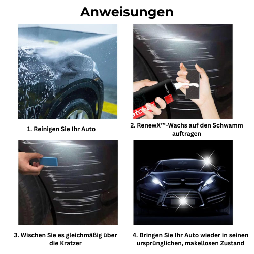 RenewX™ - Auto Kratzer Reparatur Magie Wachs