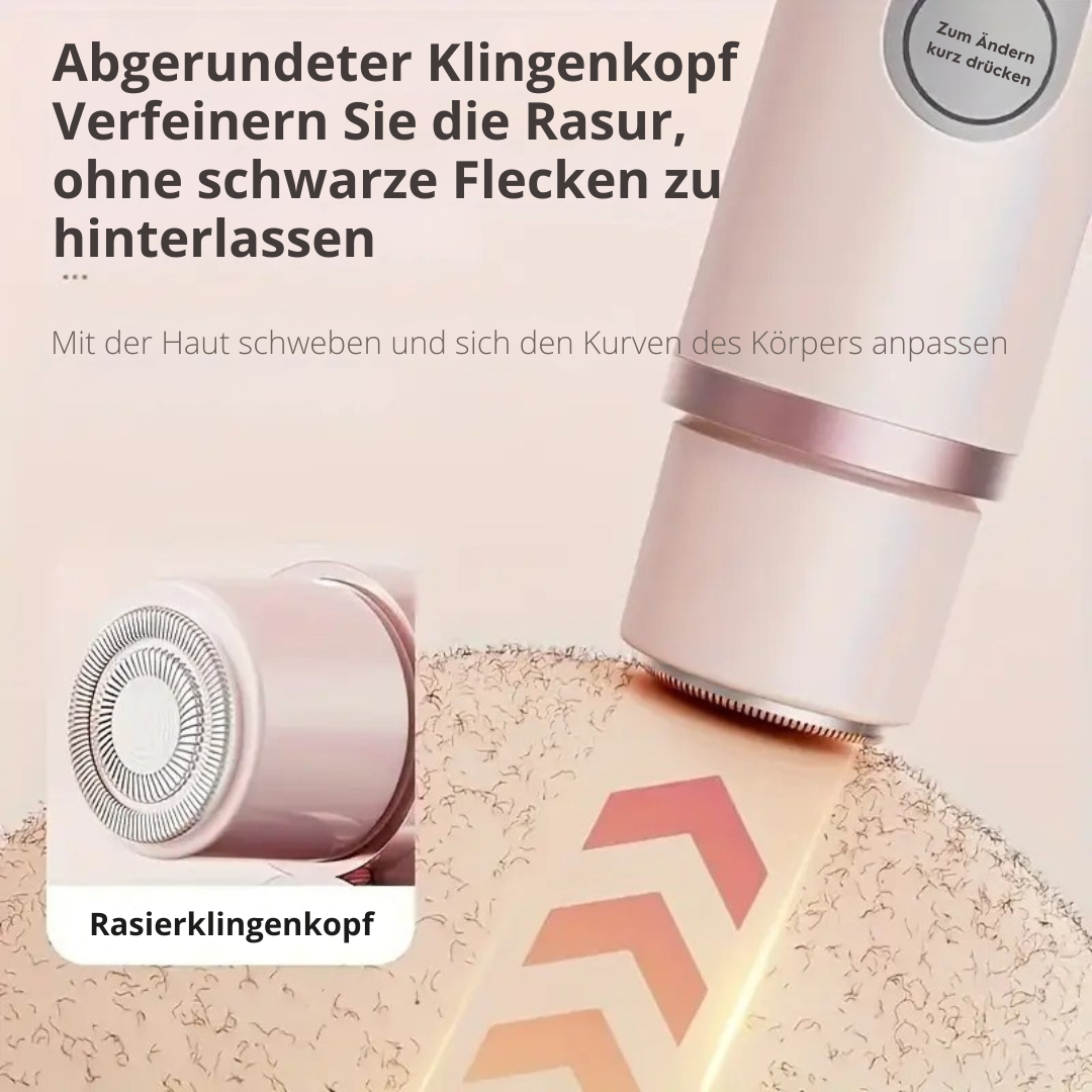 VelvetShave™ - Bequemer 2-in-1-Elektrorasierer für Damen