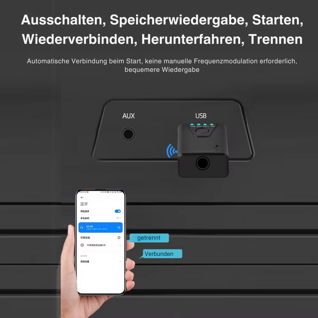 SmoothConnect™ - Bluetooth-Adapter und CarPlay-Adapter – Orileda