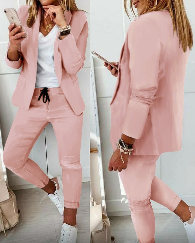 Britta™️ - Elegantes Blazer-Set | Blazer + Hose