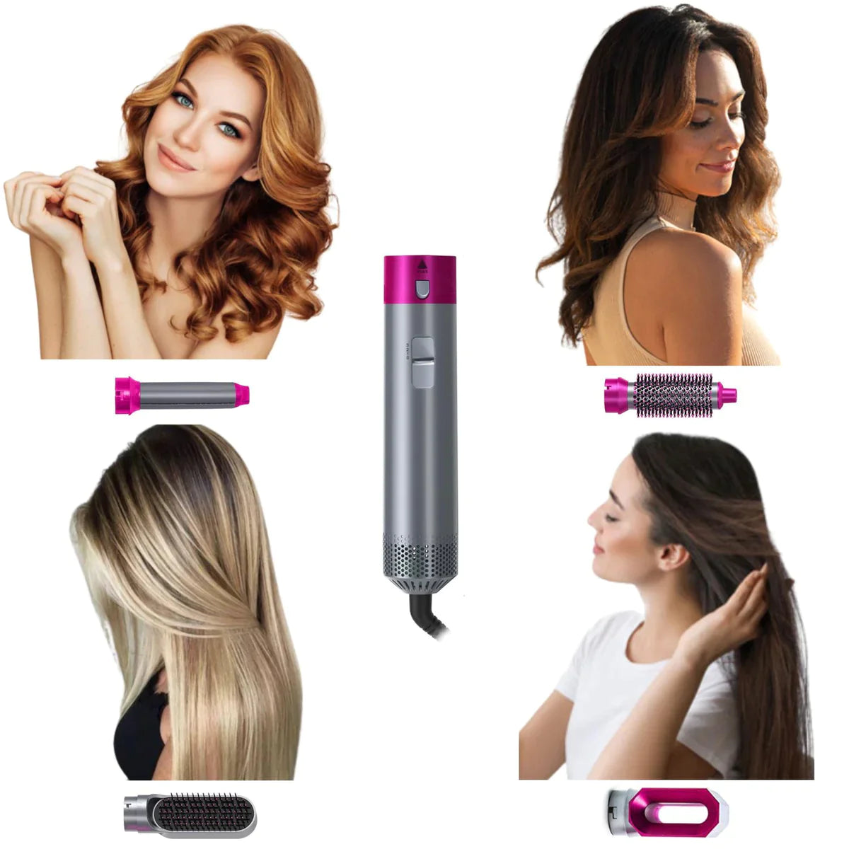 AirGlam™ | 5-in-1 Magischer Haarstyler und Trockner