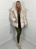 Inga™ - Schicke Kurze Steppjacke mit Gürtel