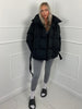 Inga™ - Schicke Kurze Steppjacke mit Gürtel