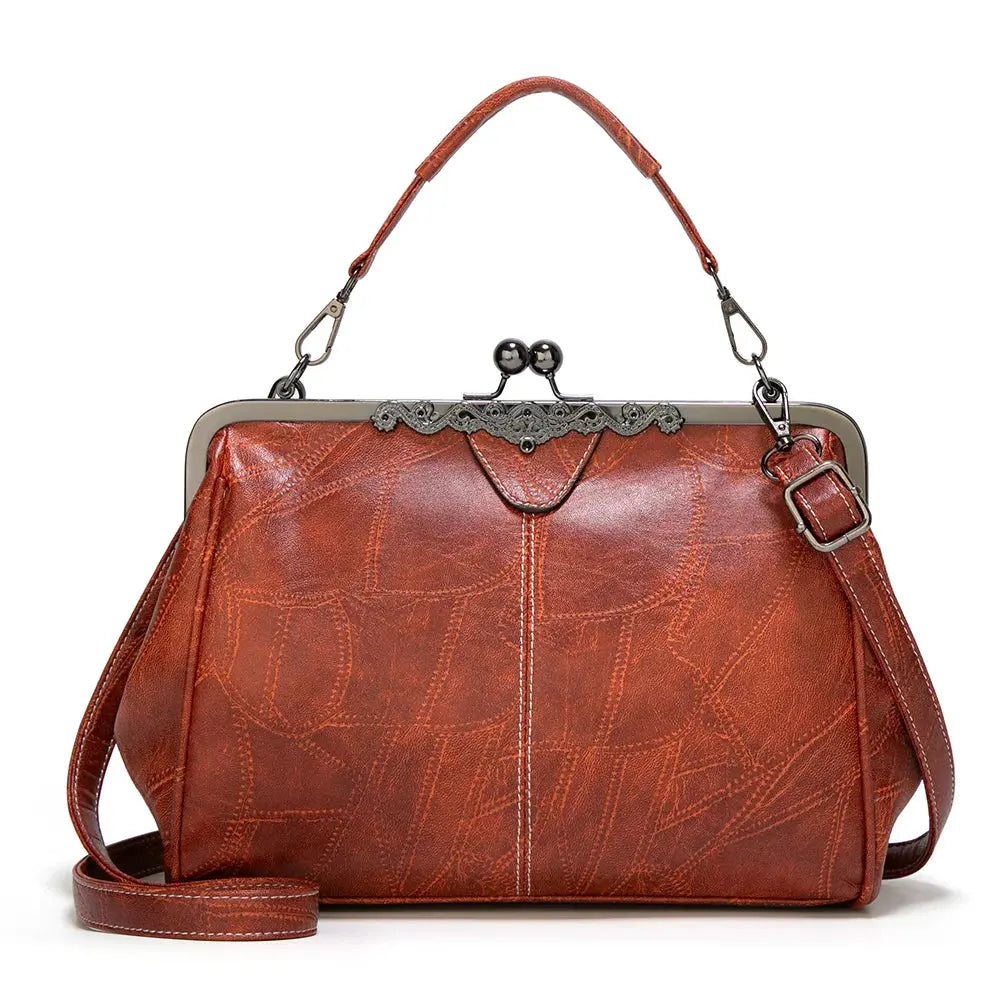 Zita – Klassischer Vintage Charme Ledertasche