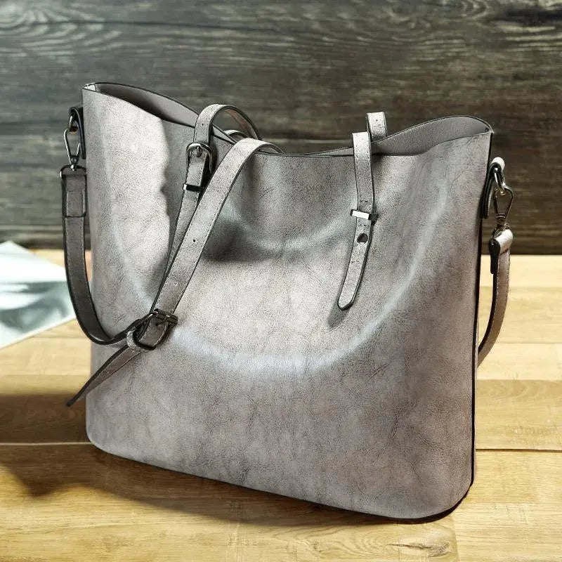 Veronika – Zeitlose Vintage Lederhandtasche