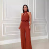 Colette™️ - Sommer Rundhalsausschnitt Jumpsuit