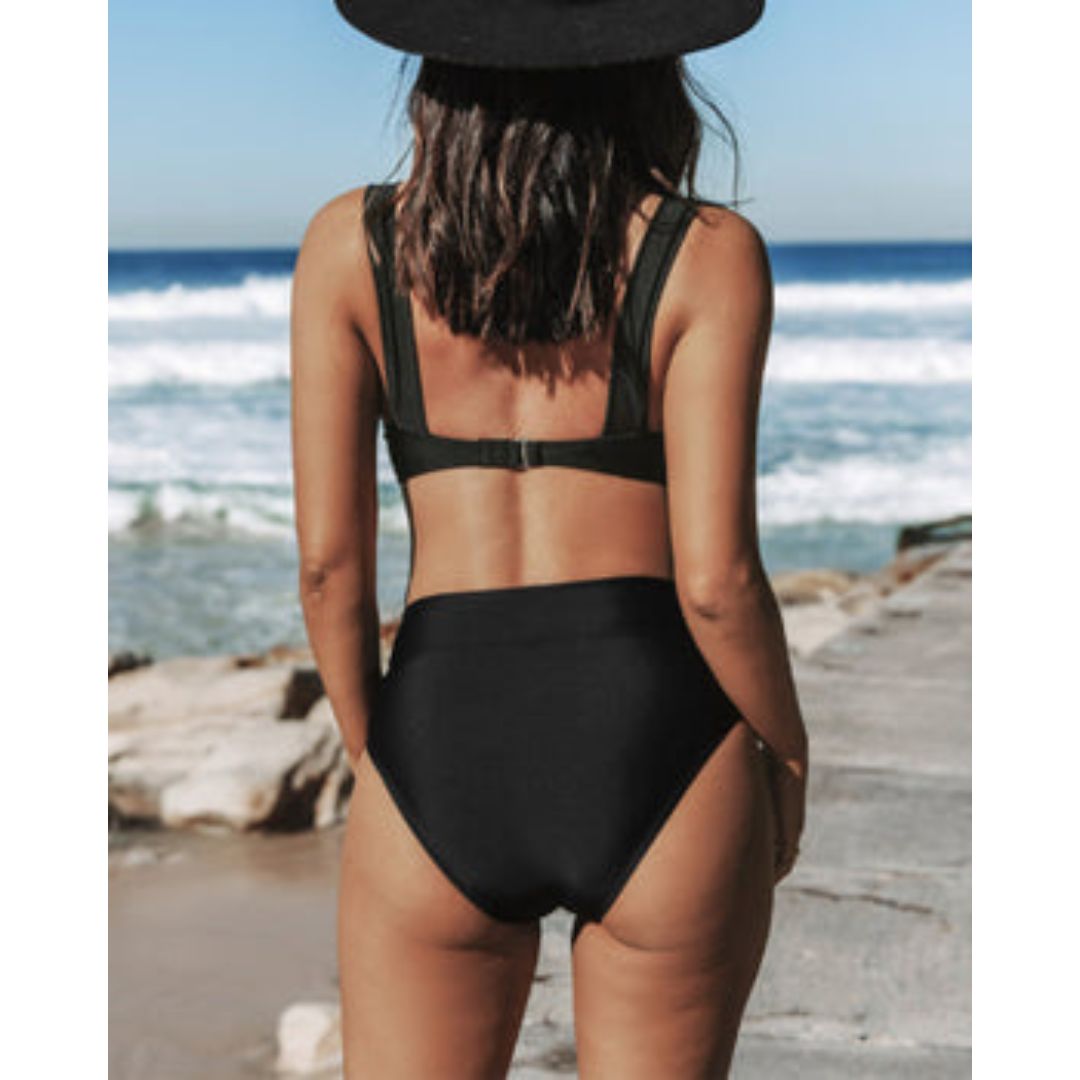 Nesrin™ - Eleganter Badeanzug mit hoher Taille
