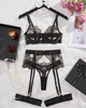 Helene™ | Verführerisches Dessous-Set mit Blumenstickerei