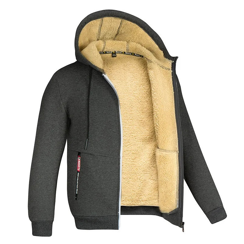 Ryan™ - Warme Kapuze Fleece-Jacke