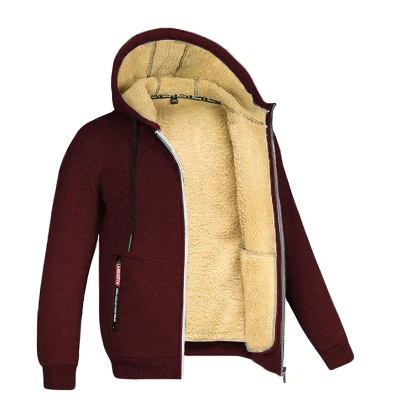 Ryan™ - Warme Kapuze Fleece-Jacke