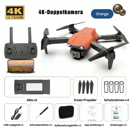 AirView™ - Professionell 4k UHD Kamera Drohne