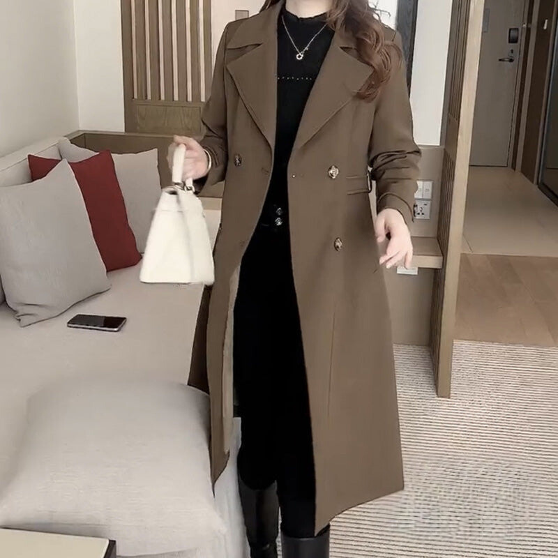 Gloria™ - Woll Trenchcoat