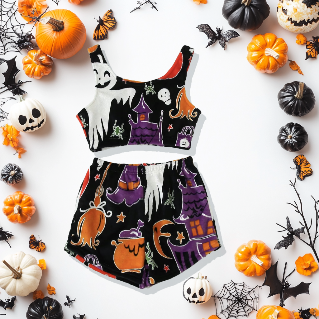 SpookSnug™ - Gruseliges Pyjama-Set