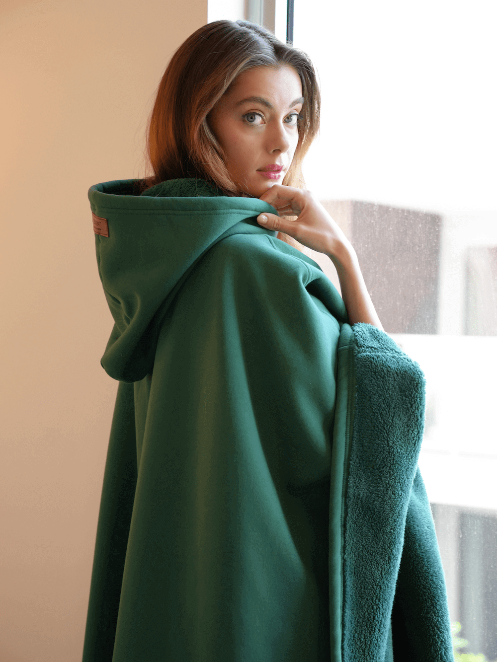 Marta™ – Oversized-Wärme & Kuschelige Decken-Hoodie für jeden Tag