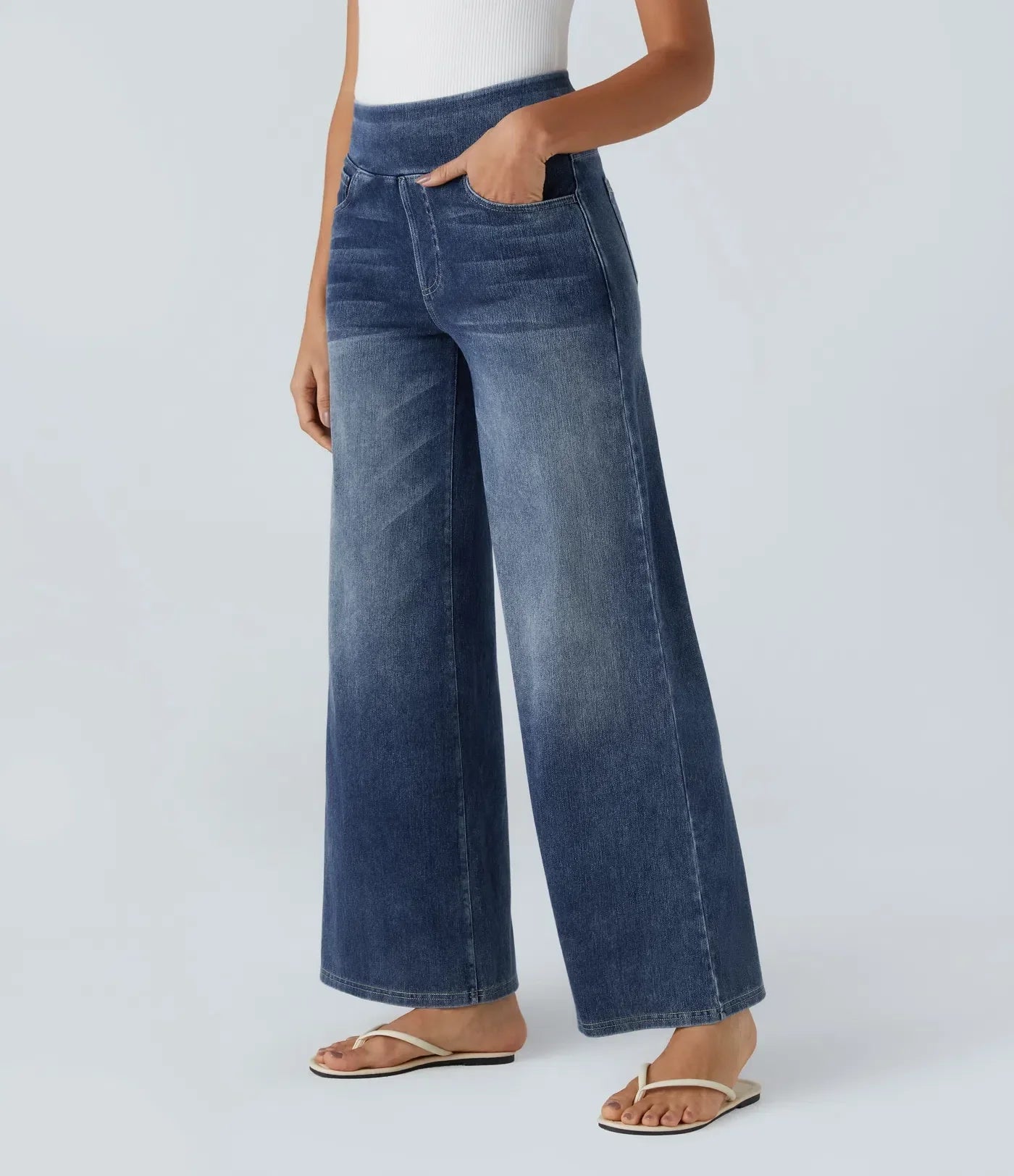 Minea™ – Elastische Hose mit hoher Taille